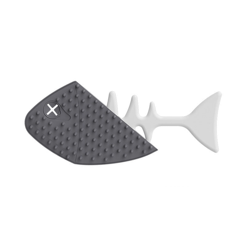JMT-863498 Fishbone-Shaped Detangling Brush for Cats and Dogs - Perfect Grooming Tool for Pets