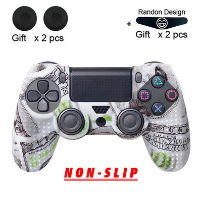 JMT-863882 PS4 Series Silicone Handle Protective Cover in Pure Color Camouflage