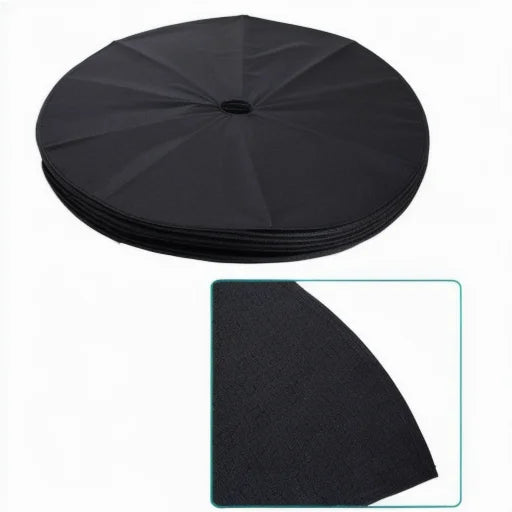 JMT-864010 Round Non-Woven Tree Protection Mat for Weed Barrier and Ground Cover