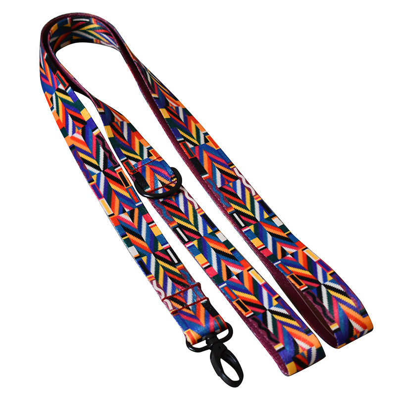 JMT-864074 Ethnic Style Printed Dog Collar in Various Patterns and Sizes