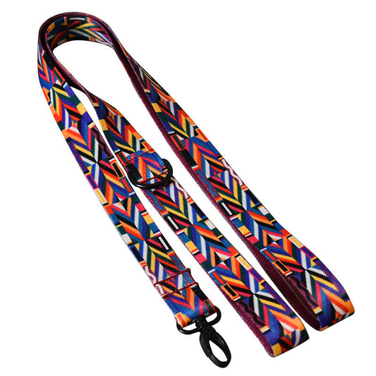 JMT-864074 Ethnic Style Printed Dog Collar in Various Patterns and Sizes