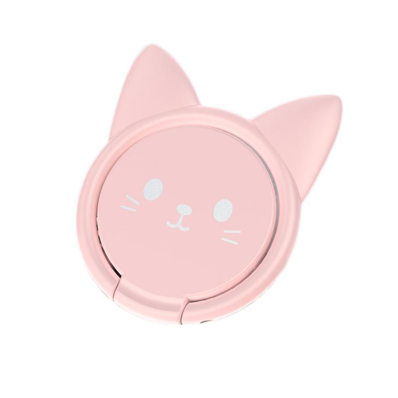JMT-864266 Magnetic Lucky Cat Phone Seat Ring Buckle for Universal Mobile Devices