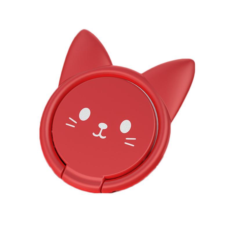 JMT-864266 Magnetic Lucky Cat Phone Seat Ring Buckle for Universal Mobile Devices