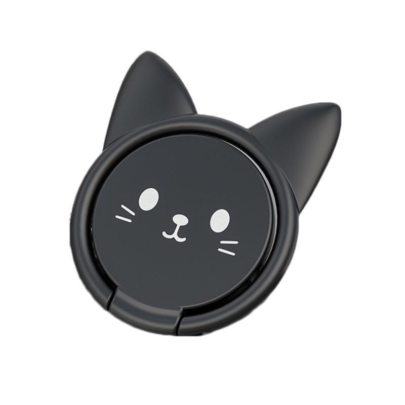 JMT-864266 Magnetic Lucky Cat Phone Seat Ring Buckle for Universal Mobile Devices