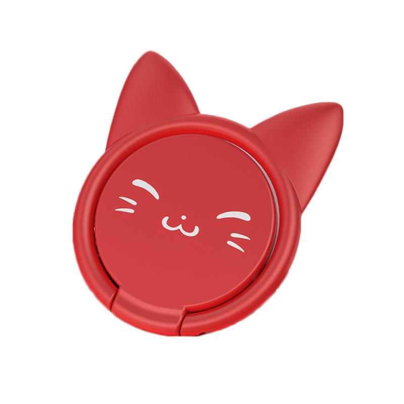 JMT-864266 Magnetic Lucky Cat Phone Seat Ring Buckle for Universal Mobile Devices