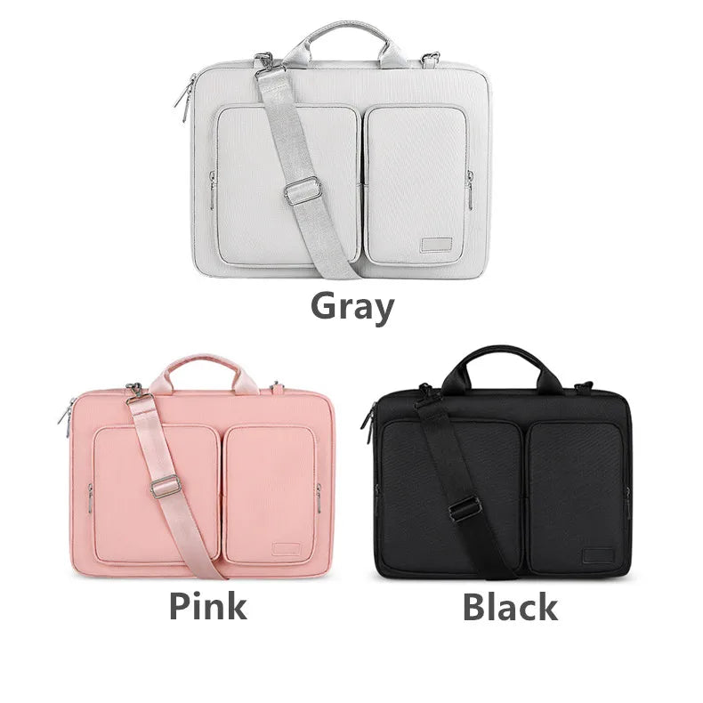 JMT-864394 Waterproof Large Capacity Notebook Backpack for School and Work, Versatile Laptop Shoulder Bag for Men and Women