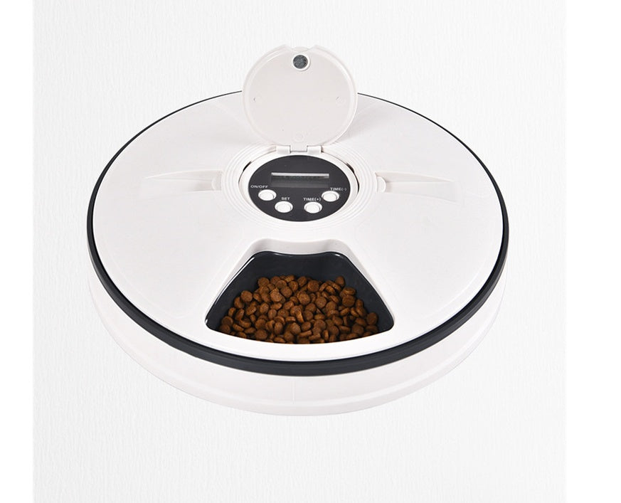 JMT-864586 Automatic Timed Pet Feeder - Plastic Design, Multiple Color Options