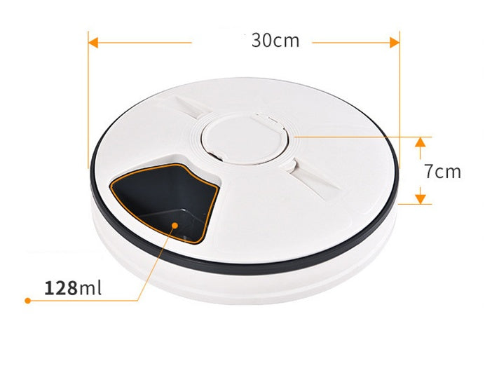 JMT-864586 Automatic Timed Pet Feeder - Plastic Design, Multiple Color Options