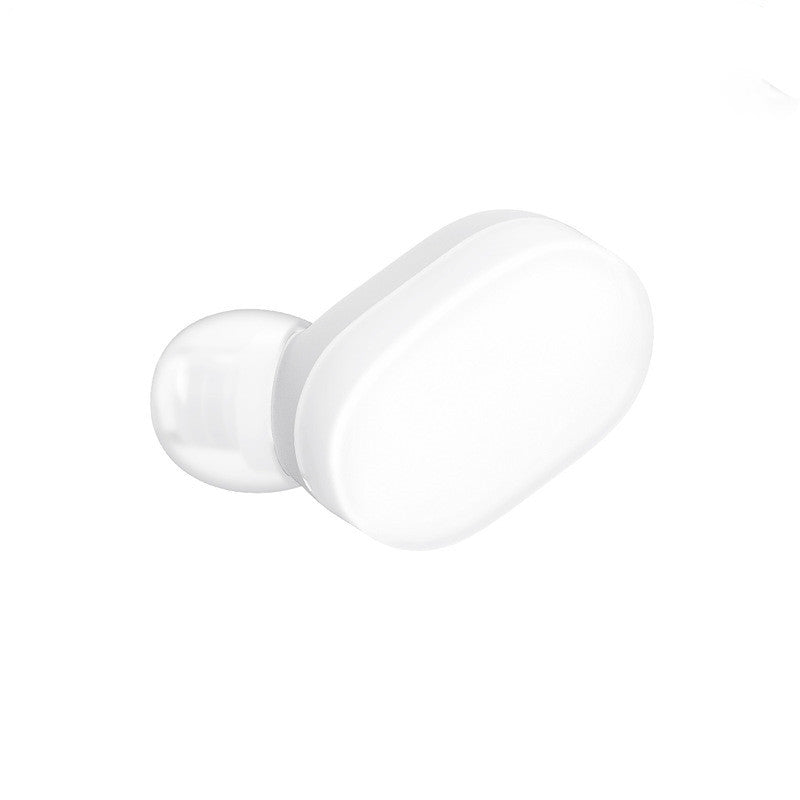 JMT-864586 Wireless Bluetooth Earbuds - Ultra-Small Stereo Sports Earplugs for Driving and Calls, White Color