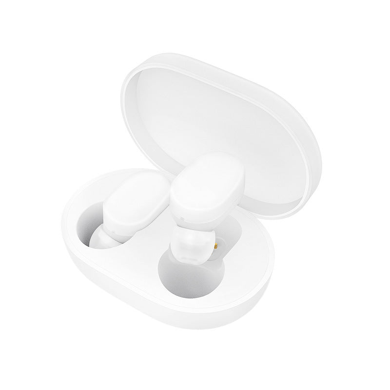 JMT-864586 Wireless Bluetooth Earbuds - Ultra-Small Stereo Sports Earplugs for Driving and Calls, White Color