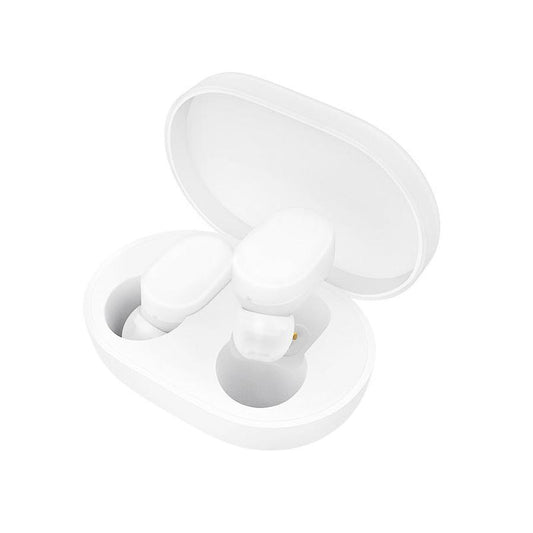 JMT-864586 Wireless Bluetooth Earbuds - Ultra-Small Stereo Sports Earplugs for Driving and Calls, White Color
