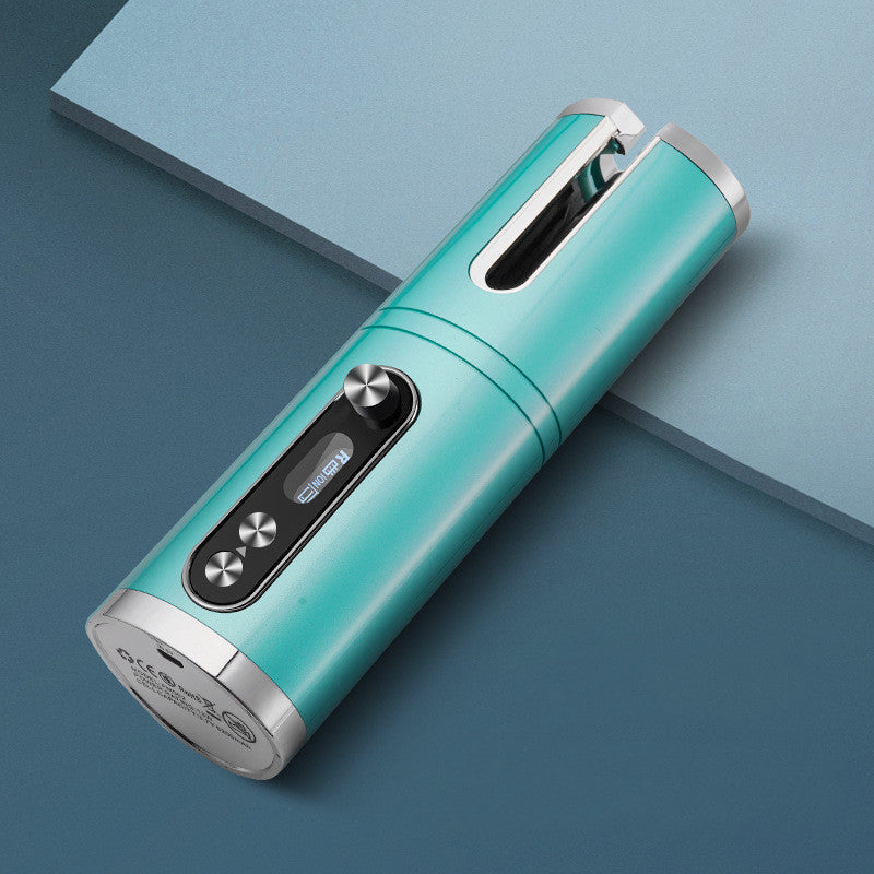 JMT-864714 Wireless Automatic Curling Iron with Tourmaline Ceramic, Adjustable Temperature, Suitable for Wet and Dry Hair