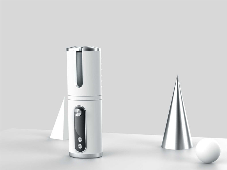 JMT-864714 Wireless Automatic Curling Iron with Tourmaline Ceramic, Adjustable Temperature, Suitable for Wet and Dry Hair