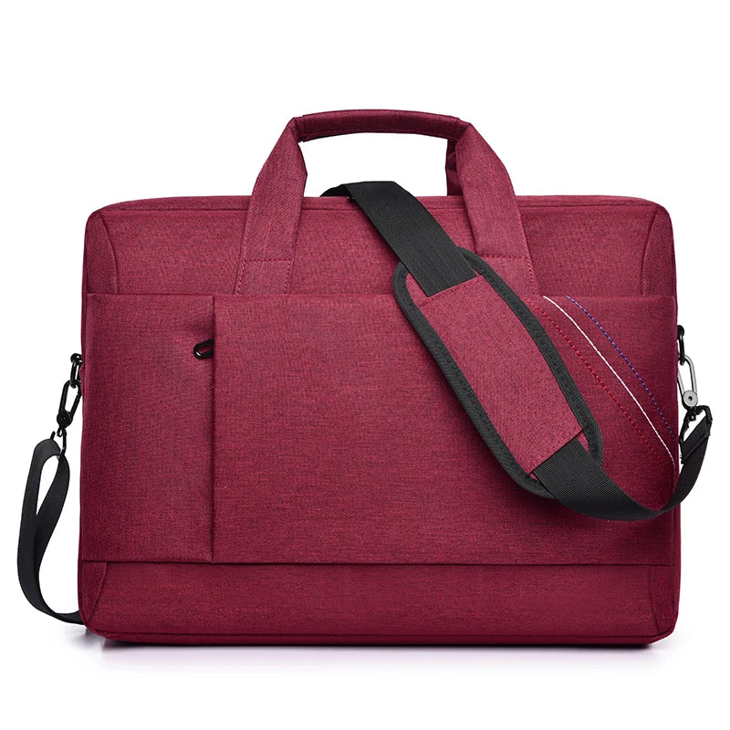 JMT-865290 Oxford Laptop Shoulder Messenger Tote Bag with 15.6 Inch Sleeve for Women and Men