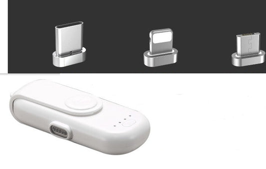 JMT-865738 Portable Magnetic Charging Station with 5000mAh Base and Four 1000mAh Finger Chargers