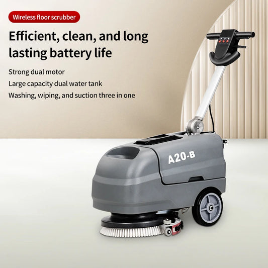 JMT-866186 A20B Hand-Pushed Integrated Floor Scrubber and Carpet Cleaning Machine