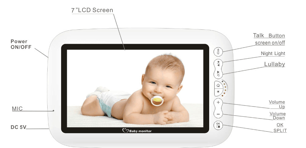 JMT-866634 Baby Playpen with HD Monitor for Safe and Convenient Care