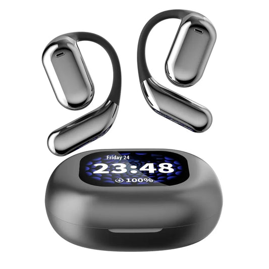 JMT-866890 Wireless Ear-Hanging Headset with LED AI Translation for Android Devices