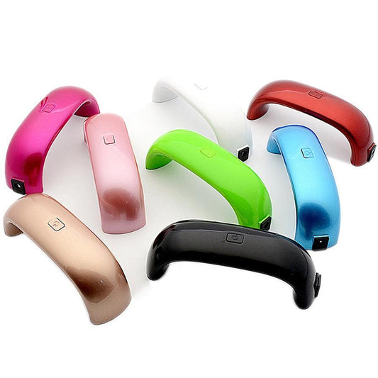 JMT-867018 Portable UV Nail Dryer Lamp with Multi-Color Options and Rapid Curing功能