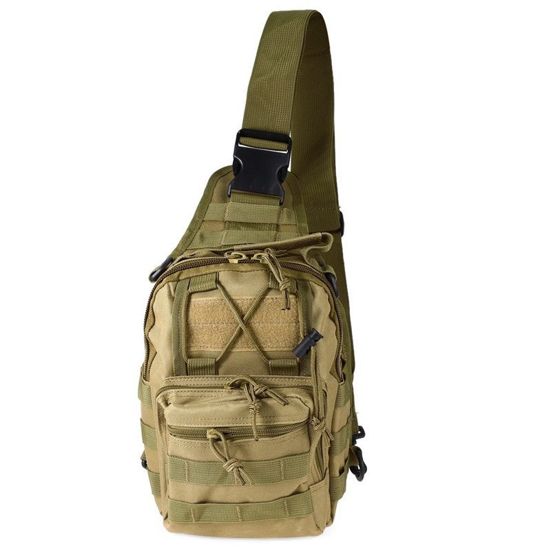 JMT-867402 Compact Tactical Sling Backpack with MOLLE System - Waterproof Oxford Fabric for Outdoor Activities