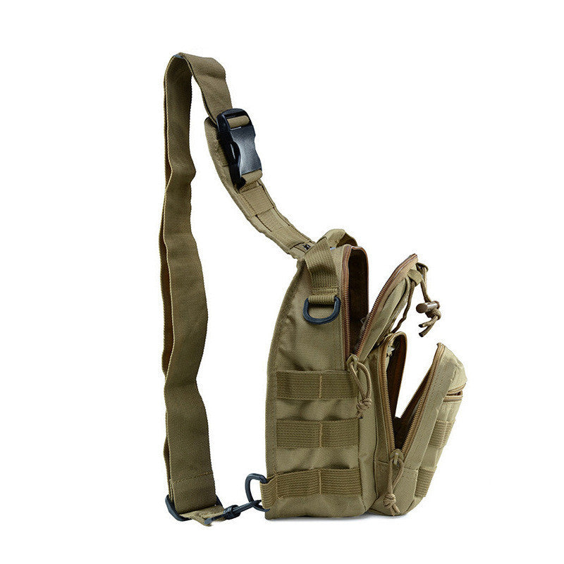 JMT-867402 Compact Tactical Sling Backpack with MOLLE System - Waterproof Oxford Fabric for Outdoor Activities