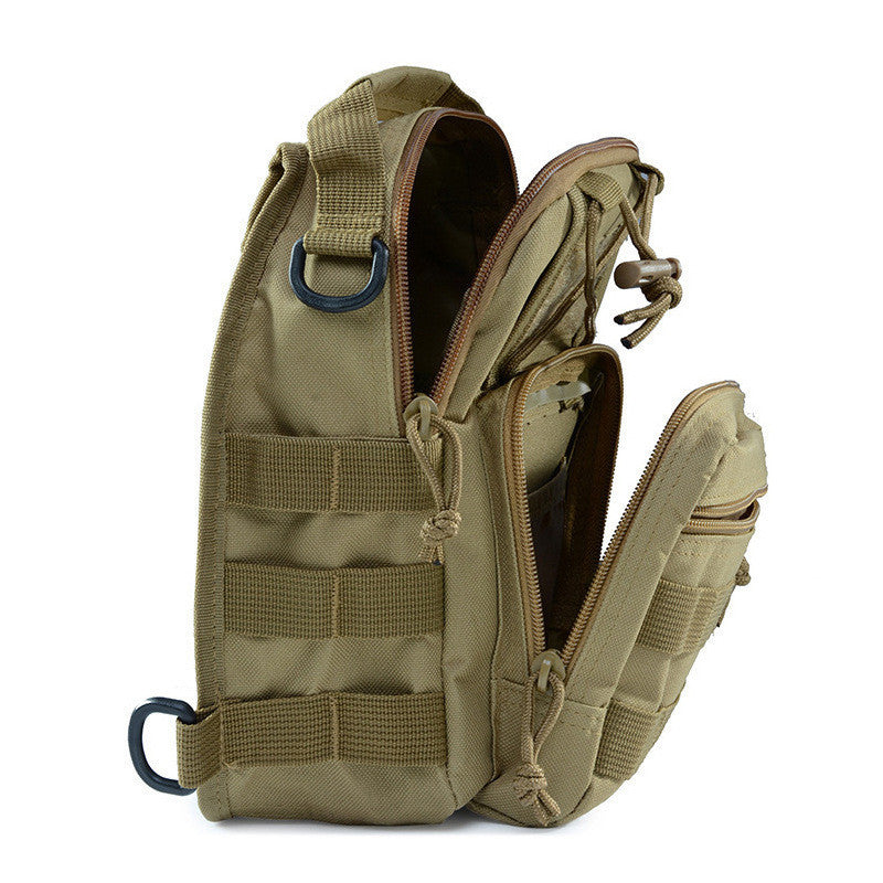 JMT-867402 Compact Tactical Sling Backpack with MOLLE System - Waterproof Oxford Fabric for Outdoor Activities