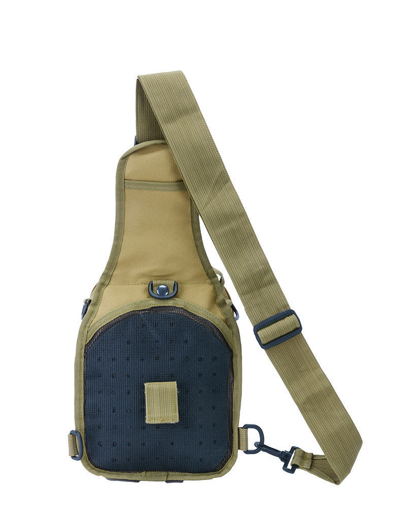JMT-867402 Compact Tactical Sling Backpack with MOLLE System - Waterproof Oxford Fabric for Outdoor Activities