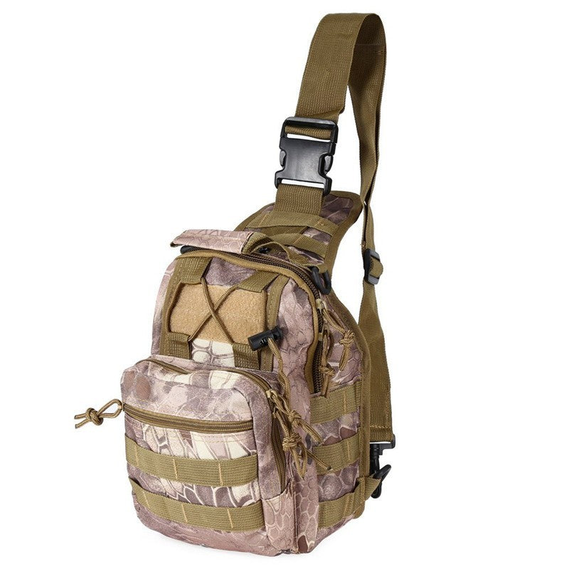 JMT-867402 Compact Tactical Sling Backpack with MOLLE System - Waterproof Oxford Fabric for Outdoor Activities
