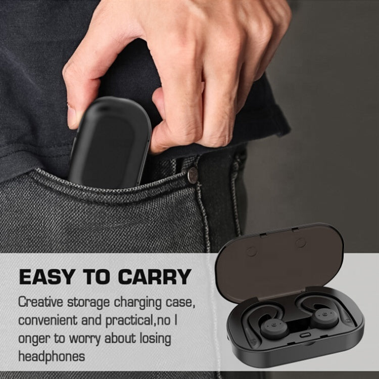 JMT-867530 Mini Bluetooth Headset with Stereo Sound and Multi-Point Connection - 20m Range, 5h Talk Time, Rechargeable Battery