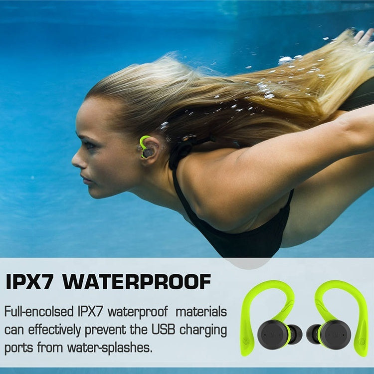 JMT-867530 Mini Bluetooth Headset with Stereo Sound and Multi-Point Connection - 20m Range, 5h Talk Time, Rechargeable Battery