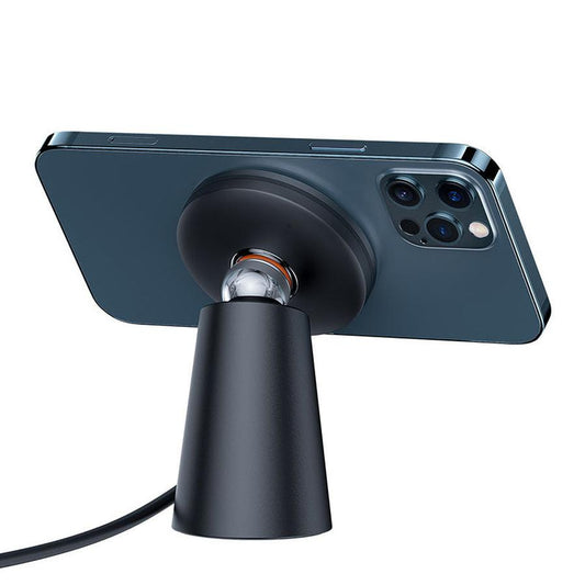 JMT-867722 Magnetic Wireless Charger with Type-C Input - Compact Design for Easy Use