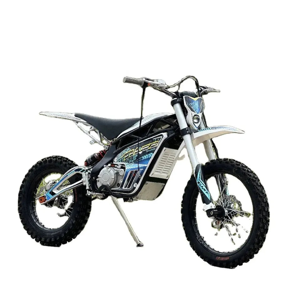 JMT-867786 High-Performance 80V Electric Dirt Bike 9 KW Power Off-Road Capable , Top Speed 27.9 mph