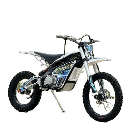 JMT-867786 High-Performance 80V Electric Dirt Bike 9 KW Power Off-Road Capable , Top Speed 27.9 mph