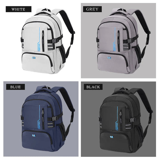 JMT-868042 Large Capacity Waterproof 17-Inch Casual Laptop Backpack for Men and Students