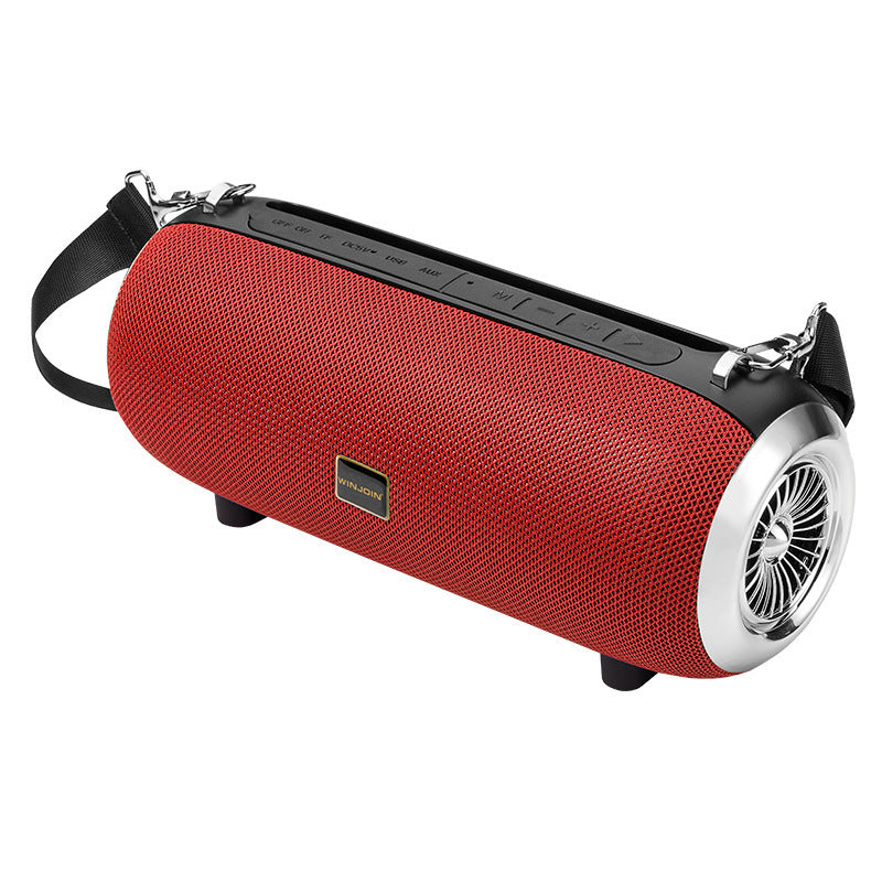 JMT-868042 TWS Mini Bluetooth Speaker with FM Radio, Portable Audio Device, Built-in Bluetooth, Supports U Disk and AUX Playback