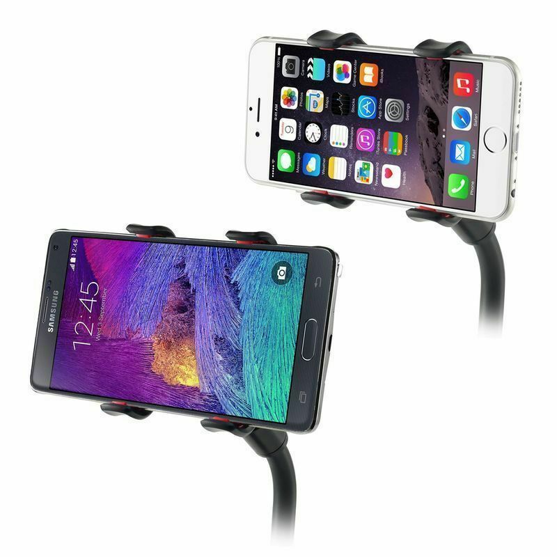 JMT-868874 Adjustable Dual Clip Windshield Phone Holder for 3.2"-6" Smartphones