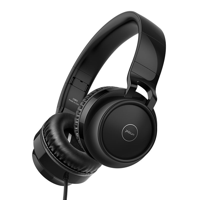 JMT-869002 Wired Headset with Microphone, 3.5mm Plug, 20-20000Hz Frequency Response, Comfortable Protein Material Earmuffs