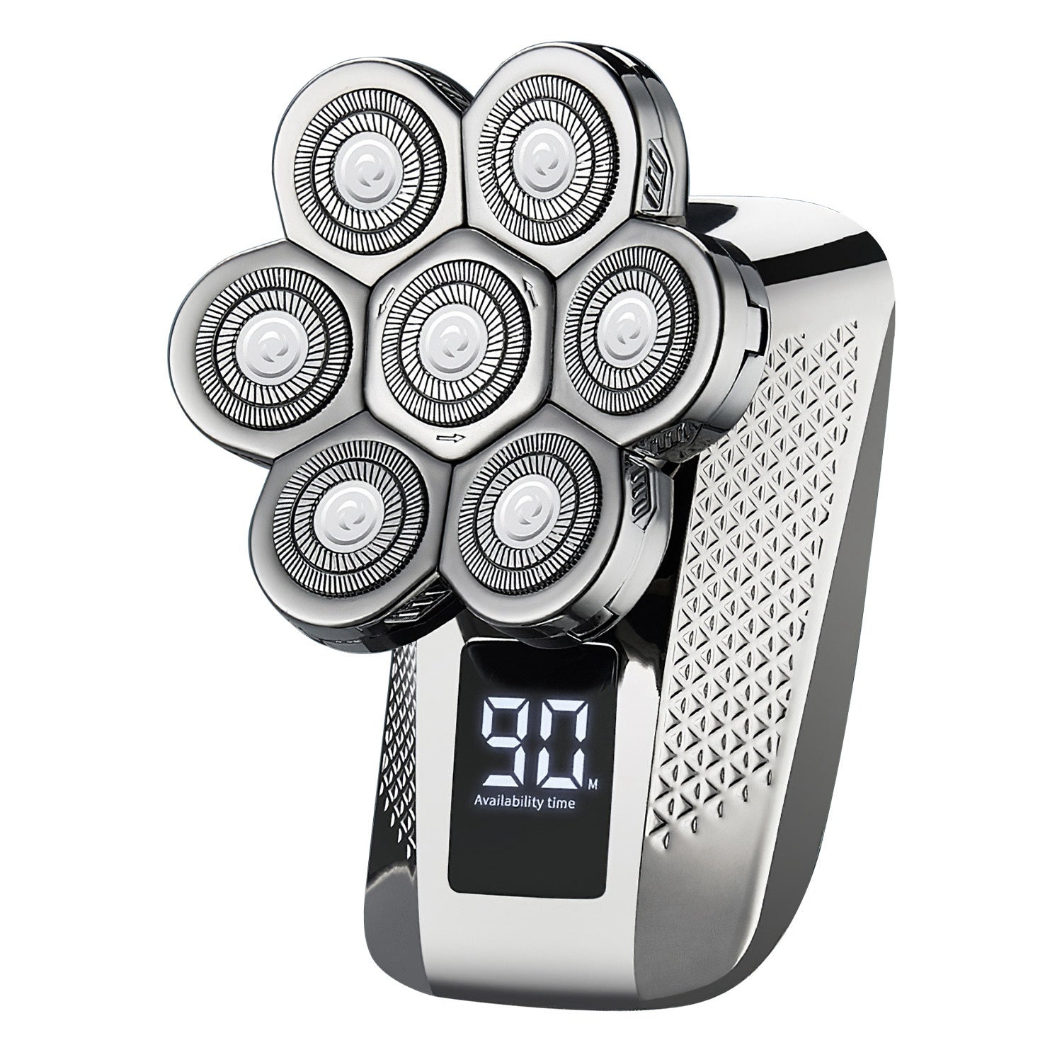 JMT-869258 5 in 1 Rechargeable Electric Rotary Head Shaver with Precision Trimmer and Waterproof Grooming Kit