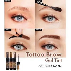 JMT-869450 Matte Red Wine Eyebrow Cream for Shaping and Waterproof Definition - 6g