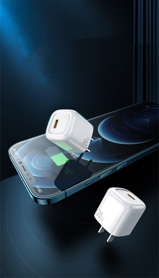 JMT-869706 20W Mini Portable USB-C Charger Compatible with iPhone 12 and other Models