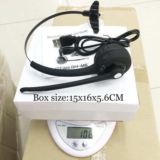 JMT-869834 Bluetooth Office Headset with Microphone and Noise Cancellation