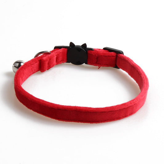 JMT-869834 Velvet Bowknot Dog Collar in Various Colors and Sizes