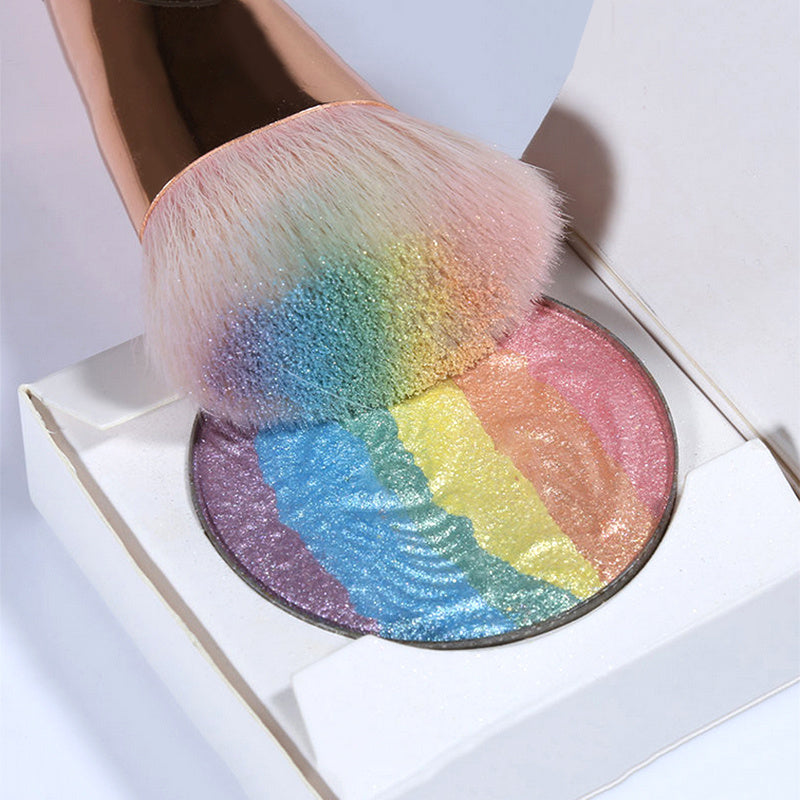 JMT-870602 Rainbow Makeup Powder Highlighter for Face and Eyes, 6g