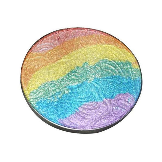 JMT-870602 Rainbow Makeup Powder Highlighter for Face and Eyes, 6g