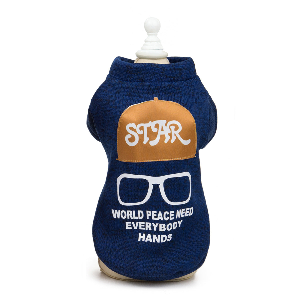 JMT-870794 Cozy Knit Sweatshirt for Dogs in Green, Wine Red, and Blue - Sizes XXS to 9XL