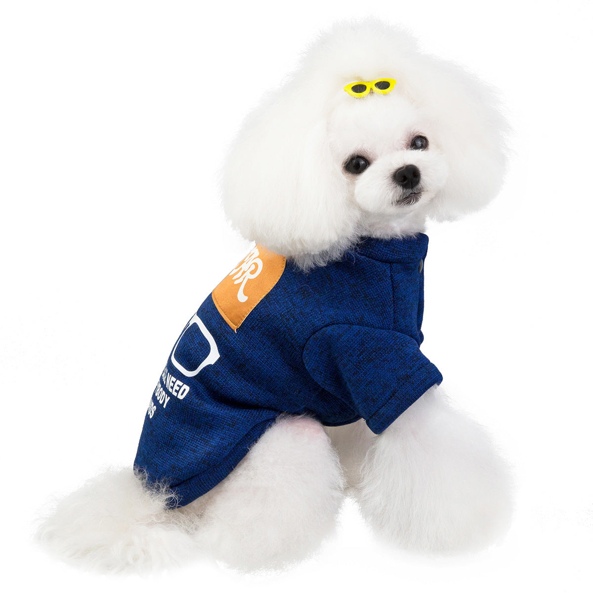 JMT-870794 Cozy Knit Sweatshirt for Dogs in Green, Wine Red, and Blue - Sizes XXS to 9XL