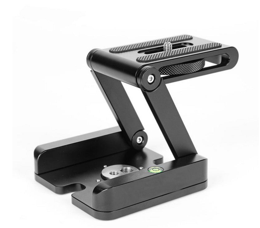JMT-871114 Triple Flex Tripod Head for iPhone and DSLR Cameras, Adjustable Folding Design, Supports 1.5KG, Includes Quick Release Plate and Hex Wrench