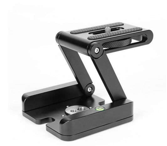 JMT-871114 Triple Flex Tripod Head for iPhone and DSLR Cameras, Adjustable Folding Design, Supports 1.5KG, Includes Quick Release Plate and Hex Wrench
