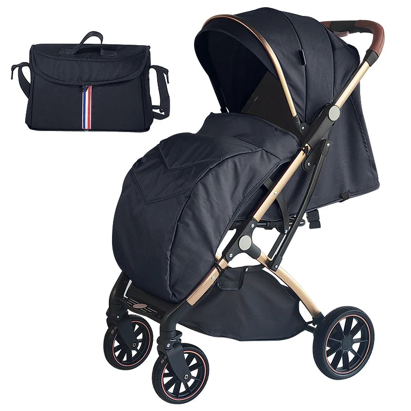 JMT-871178 Lightweight 3-in-1 Baby Stroller with Folding Design for Newborns - Travel Trolley Pushchair Pram