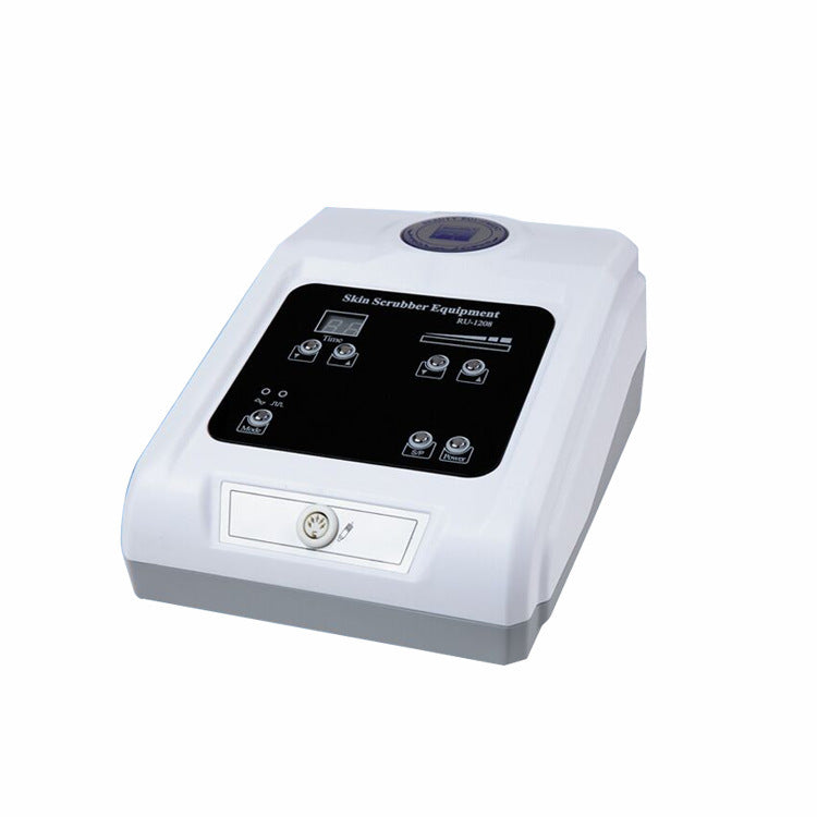 JMT-871306 Ultrasonic Peeling Machine for Deep Pore Cleansing and Skin Exfoliation - Black & White, 33cm x 27cm x 18cm